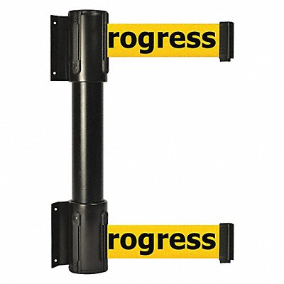 Belt Barrier 7-1/2ft Cleaning In Progres MPN:896T2-33-STD-YCX-C