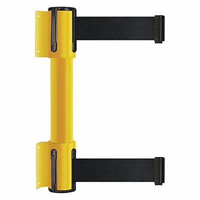 Belt Barrier 13 ft 2 Belts Yellow MPN:896T2-35-MAX-B9X-C