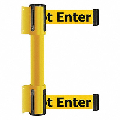 Belt Barrier Caution-Do Not Enter Yellow MPN:896T2-35-MAX-YAX-C