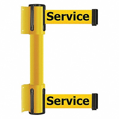 Belt Barrier Out Of Service Yellow MPN:896T2-35-MAX-YEX-C