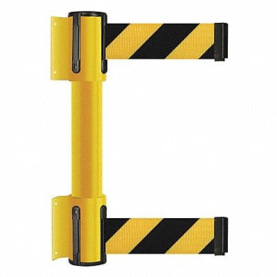 Belt Barrier Black w/Yellow Horizontal MPN:896T2-35-STD-D4X-C