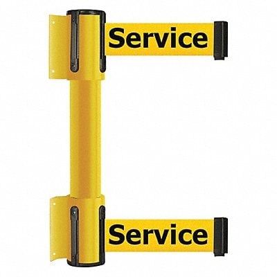 Belt Barrier 7-1/2ft Out Of Service Yllw MPN:896T2-35-STD-YEX-C