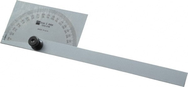 6 Inch Long Blade, 180°, Max Measurement, 1° MPN:599-618