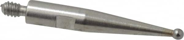 Test Indicator Ball Contact Point: 1 mm Ball Dia, 12.7 mm Contact Point Length, Carbide MPN:599-7030-40