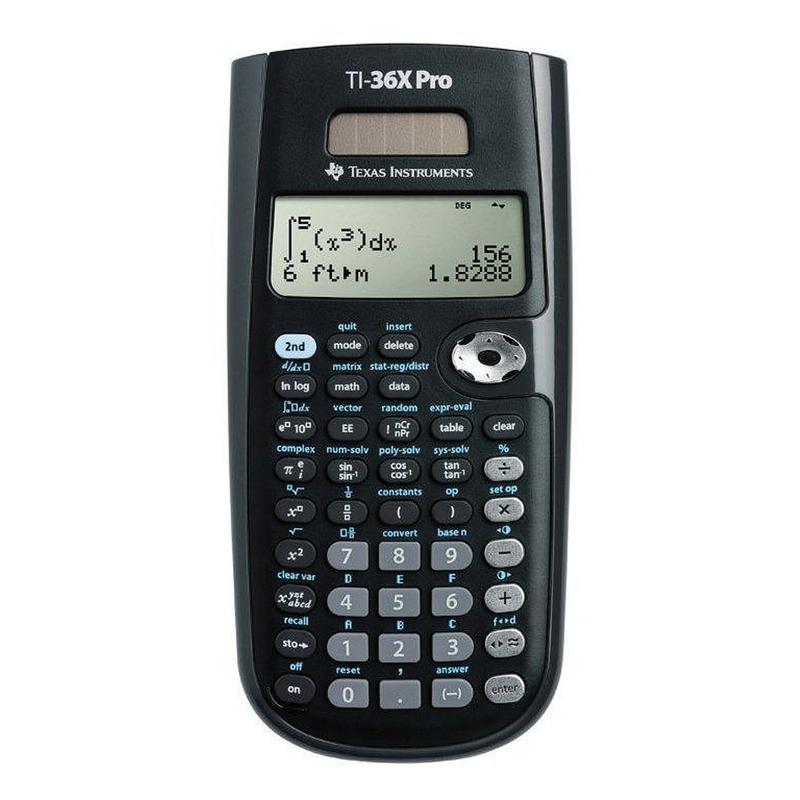 Texas Instruments TI-36X Pro Scientific Calculator (Min Order Qty 3) MPN:36PRO/TBL/1L1/A