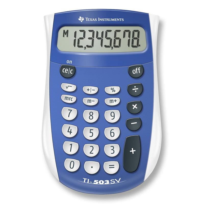 Texas Instruments TI-503SV Display Calculator (Min Order Qty 13) MPN:503SV/FBL/4L1/A