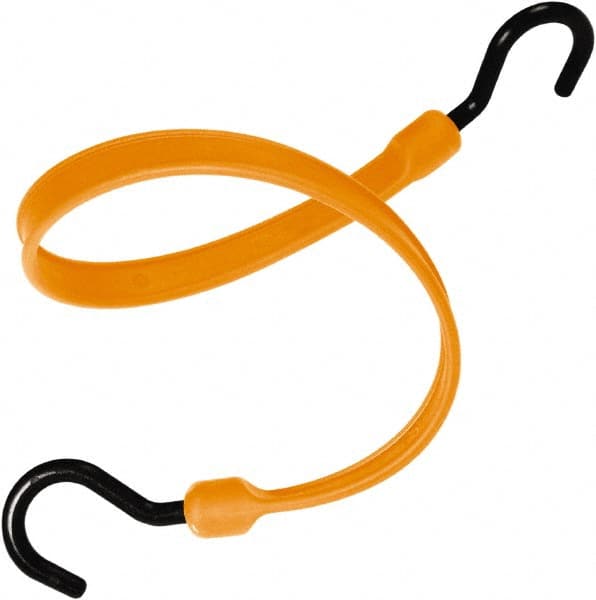 Heavy-Duty Bungee Strap Tie Down: Overmolded Nylon Hook, Non-Load Rated MPN:MBBS24NO