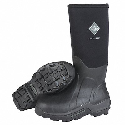 G5149 Rubber Boot Men s 9 Knee Black PR MPN:ASP-000A/9