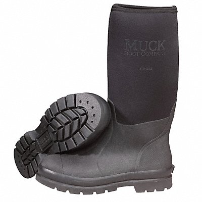 G5157 Rubber Boot Men s 10 Knee Black PR MPN:CHS-000A/10