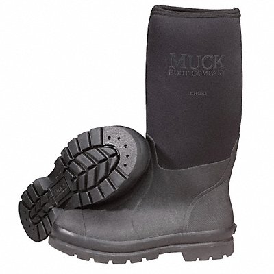 G5157 Rubber Boot Men s 14 Knee Black PR MPN:CHS-000A/14