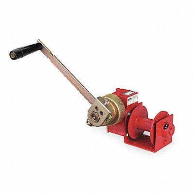 Hand Winch Worm Gear w/Brake 1000 lb. MPN:4622PB