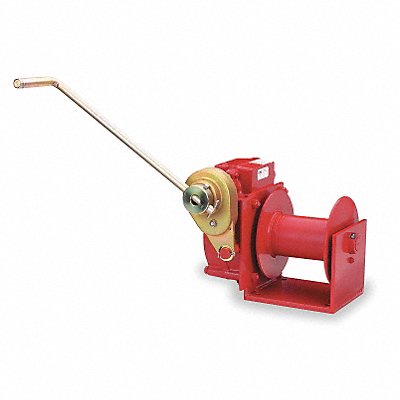 Hand Winch Worm Gear w/Brake 4000 lb. MPN:482B