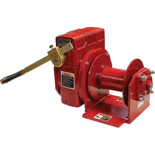 Winches, Winch Type: Pulling , Line Pull Capacity (Lb.): 4000 , Force To Lift 1000 Pounds: 18 , Load Rating 1st Layer: 4000 , Load Rating Mid-drum: 2800  MPN:2W40-L