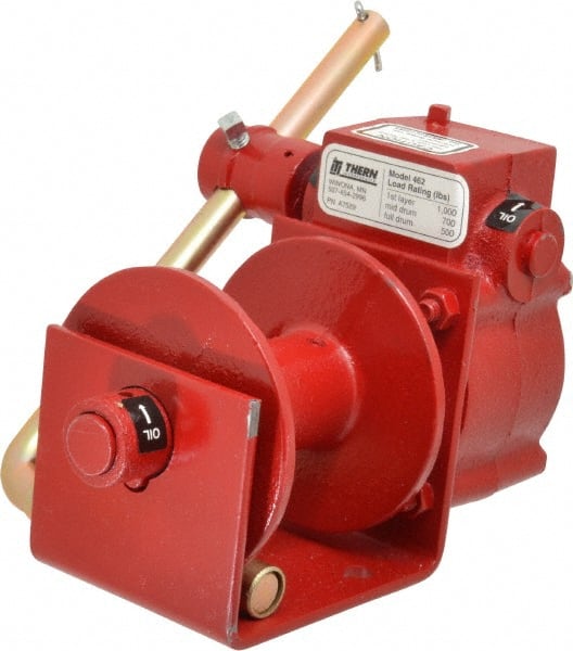 1000/400 Lbs. Load Limit Worm Gear Hand Winch MPN:462