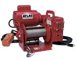 2,000 Lbs. Load Limit Worm Gear Winch MPN:4WP2T8-P3