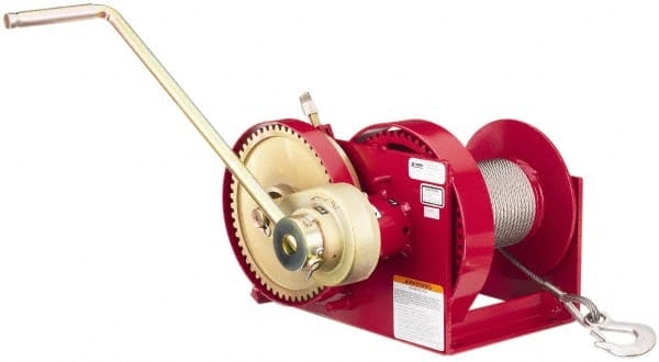 4,000 Lbs. Load Limit Spur Gear Hand Winch MPN:M452B