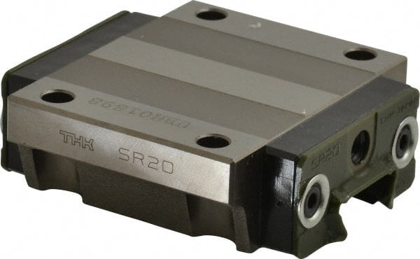 66.2mm L x 59mm W x 22mm H, 32mm Transverse Hole Spcg, 49mm Lateral Hole Spcg, Horizontal Mount Radial SR Block MPN:SR20TB1SSGKBLOC