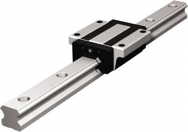 280mm OAL x 20mm Overall Width x 18mm Overall Height 4 Way HSR Rail MPN:HSR20280LGKRAIL