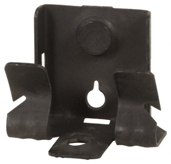 Hammer-On Flange Clip with Stud: 5/16 to 1/2