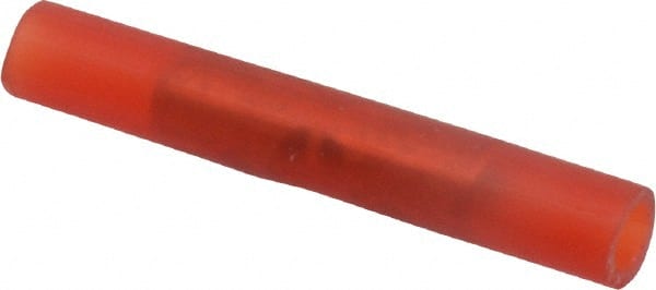 Butt Splice Terminal: Fully Insulated Nylon, Crimp-On Connection MPN:2RA18