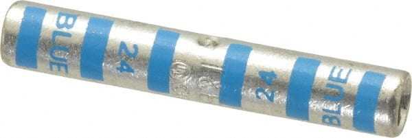 Butt Splice Terminal: Crimp-On Connection, 6 AWG MPN:54805