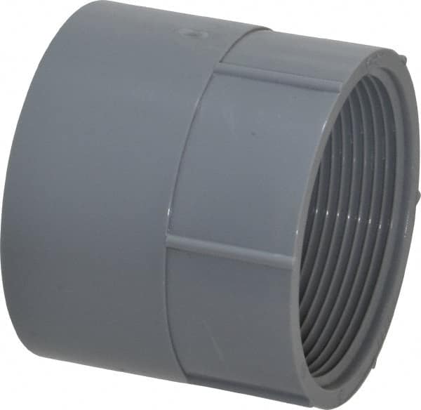 Conduit Female Adapter: For Rigid, Polyvinylchloride, 2