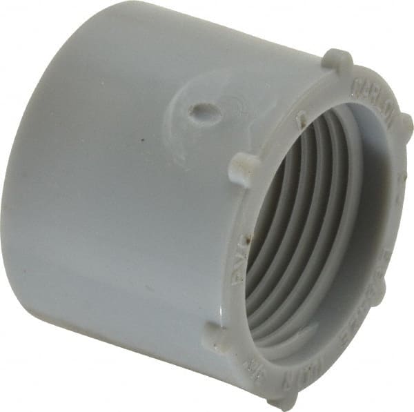 Conduit Female Adapter: For Rigid, Polyvinylchloride, 3/4