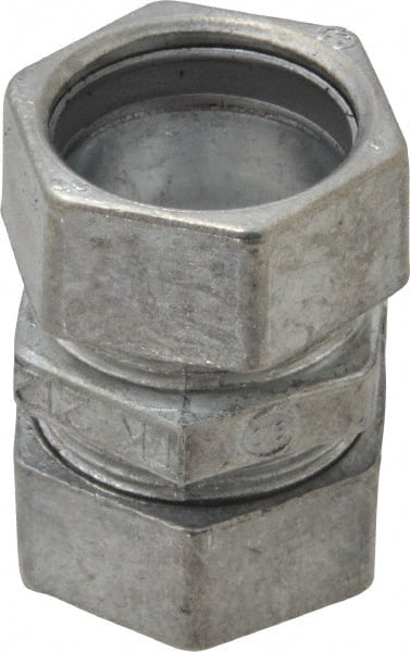 Conduit Coupling: For EMT, Die Cast Zinc, 3/4