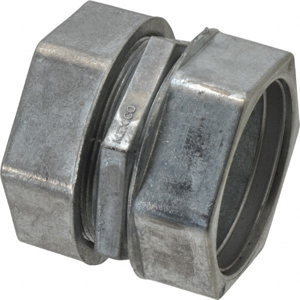 Conduit Coupling: For EMT, Die Cast Zinc, 2