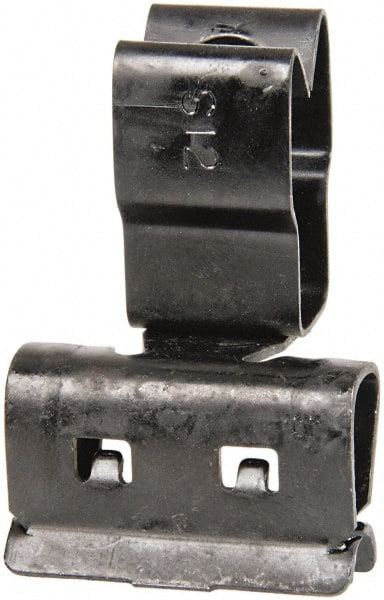 Spring Steel Rigid/EMT Flange Mounted Snap In Conduit Clip MPN:SSF-CS1/2/F1/4