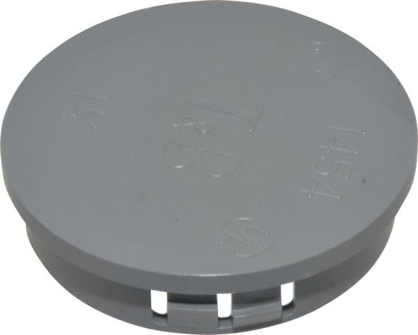 Electrical Enclosure Knockout Plug: Thermoplastic, Use with Rigid Conduit & IMC Conduit MPN:1454