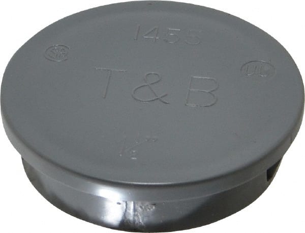 Electrical Enclosure Knockout Plug: Thermoplastic, Use with Rigid Conduit & IMC Conduit MPN:1455