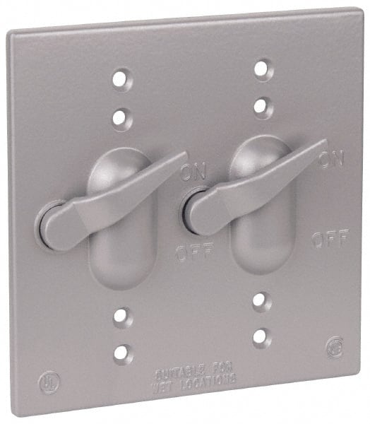 Switch Electrical Box Cover: Aluminum MPN:2CCT