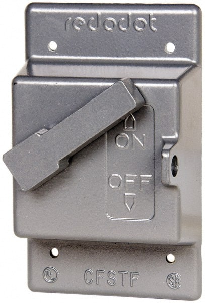 Switch Electrical Box Cover: Aluminum MPN:CFSTF