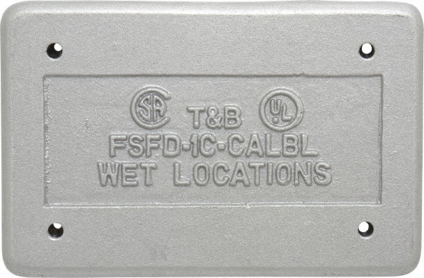 Device Electrical Box Cover: Aluminum MPN:DS100G-TB