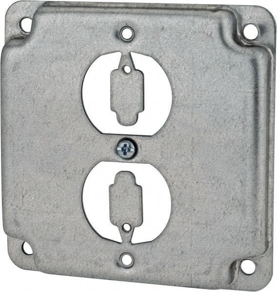 Surface Electrical Box Cover: Steel MPN:RS-12