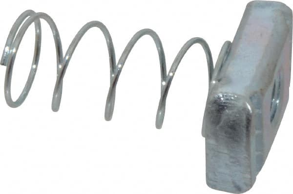 Strut Channel Regular Spring Nut: Use with Thomas & Betts - Channel Type A Only, 3/8