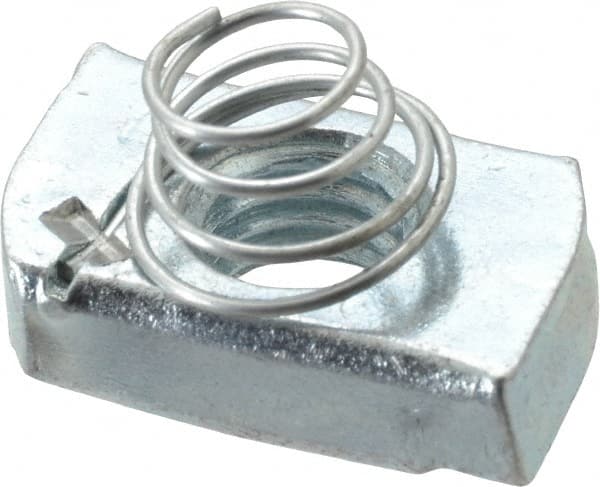 Strut Channel Short Spring Nut: Use with Thomas & Betts - Channel Type B Only, 1/2