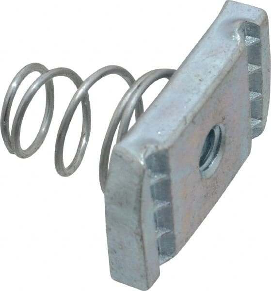 Strut Channel Short Spring Nut: Use with Thomas & Betts - Channel Type B Only, 1/4