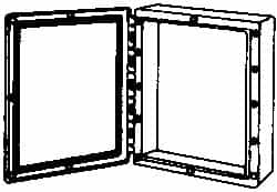 Standard Electrical Enclosure: Thermoplastic, NEMA 1, 12, 2, 3, 3S, 3SX, 3X, 4 & 4X MPN:C2420A4