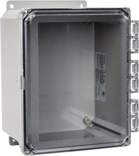 Standard Electrical Enclosure: Polycarbonate, NEMA 1, 12, 2, 3, 3S, 3SX, 3X, 4 & 4X MPN:NC1086