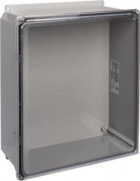 Standard Electrical Enclosure: Polycarbonate, NEMA 1, 12, 2, 3, 3S, 3SX, 3X, 4 & 4X MPN:NV16146