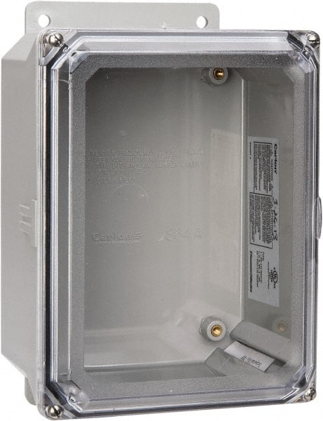 Standard Electrical Enclosure: Polycarbonate, NEMA 1, 12, 2, 3, 3S, 3SX, 3X, 4 & 4X MPN:NV864