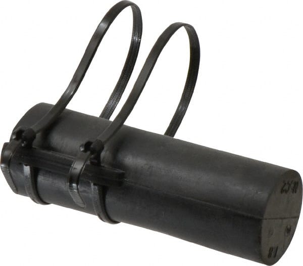 12 to 2 AWG, Black, Motor Stub Splice Insulator Quick Splice Connector MPN:MSC2