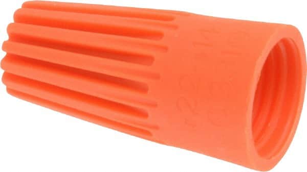 Standard Twist-On Wire Connector: Orange, Corrosion-Resistant, 2 AWG MPN:331KP