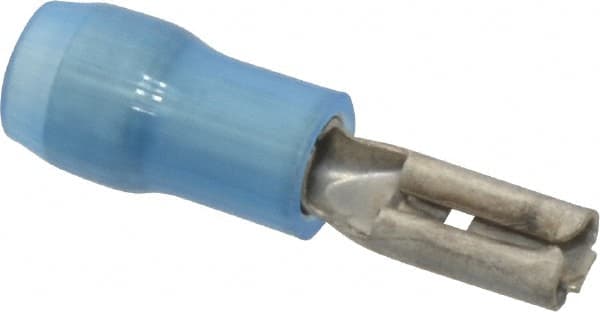 Wire Disconnect: Female, Blue, Nylon, 16-14 AWG, 0.11