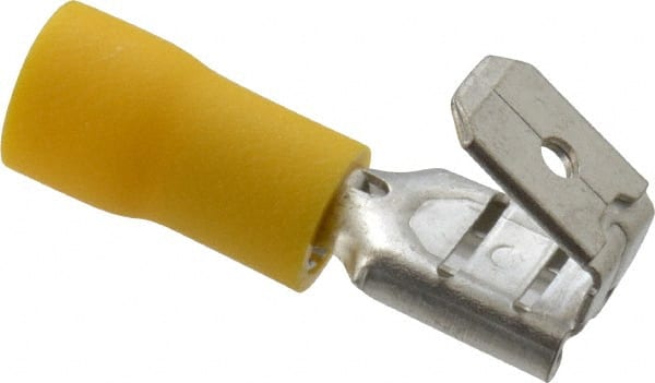 Wire Disconnect: Vinyl, 12-10 AWG, 1/4