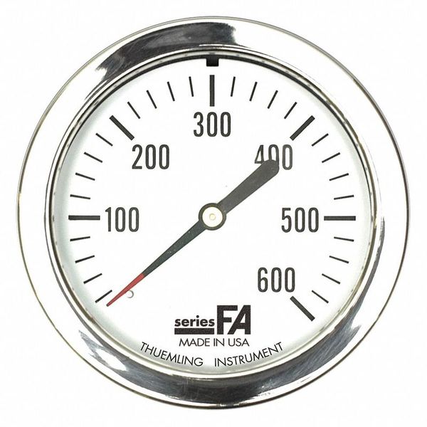 K4683 Pressure Gauge 0 to 400 psi 2-1/2 Dial MPN:FA-LFP-210-BG-WOB