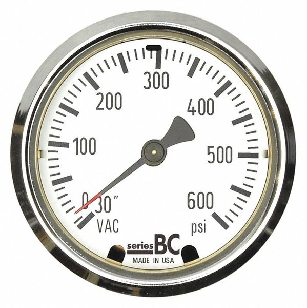 K4576 Compound Gauge 30 Hg Vac to 400 psi MPN:BC-LFP-100-E