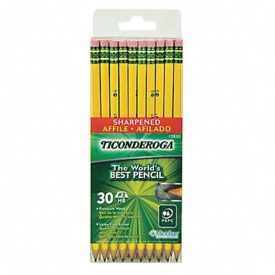 Pre Sharpened Pencil HB #2 PK30 MPN:13830